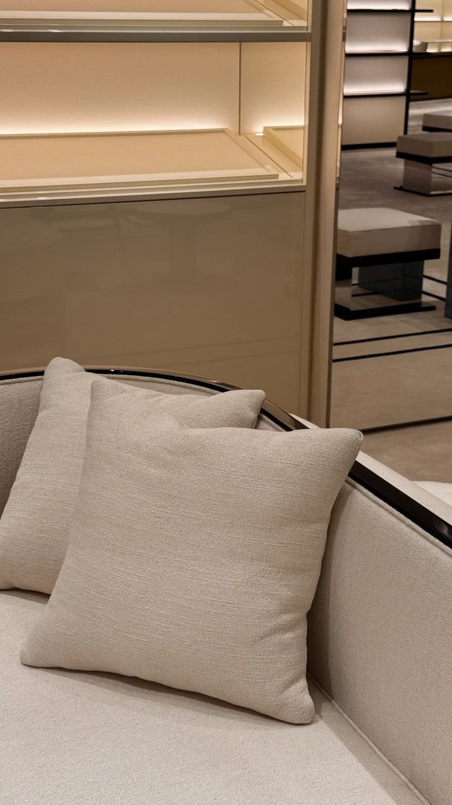 Upholstered seating and cushions