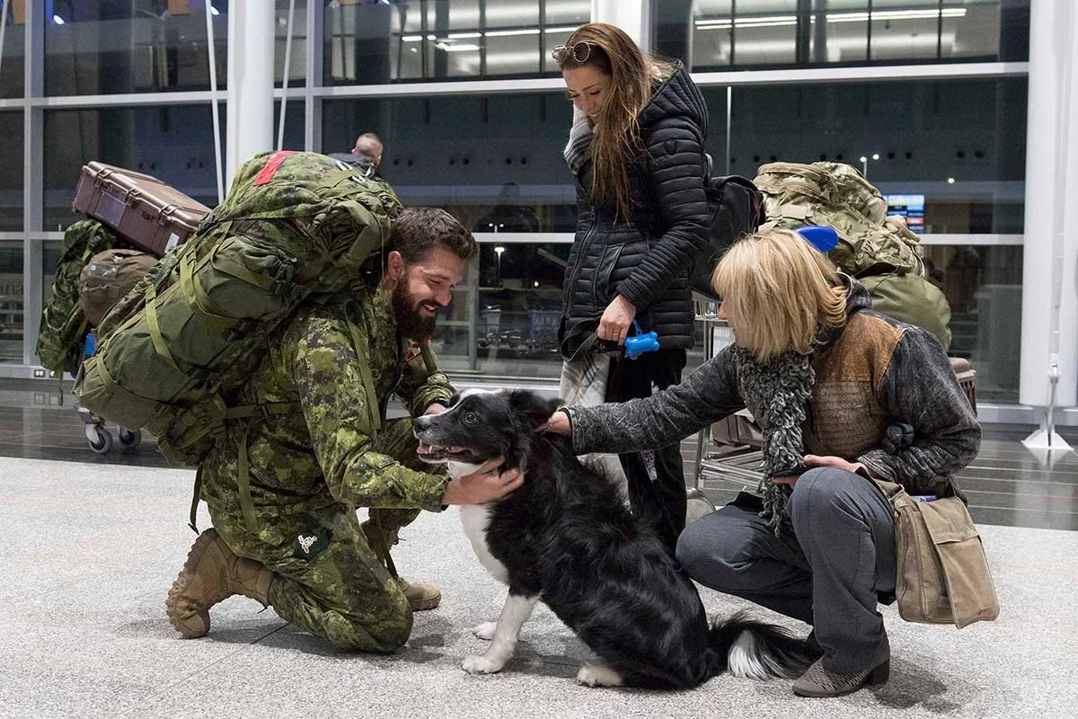 Veteran in a therapy session at Feel Your Way Therapy in Toronto