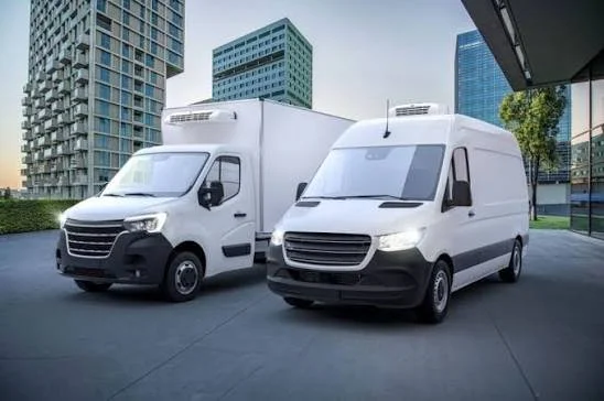 Temperature controlled delivery vehicles equipped for refrigerated transportation