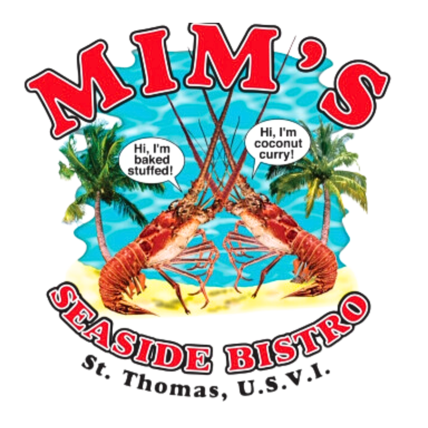 Mim's Seaside Bistro website image