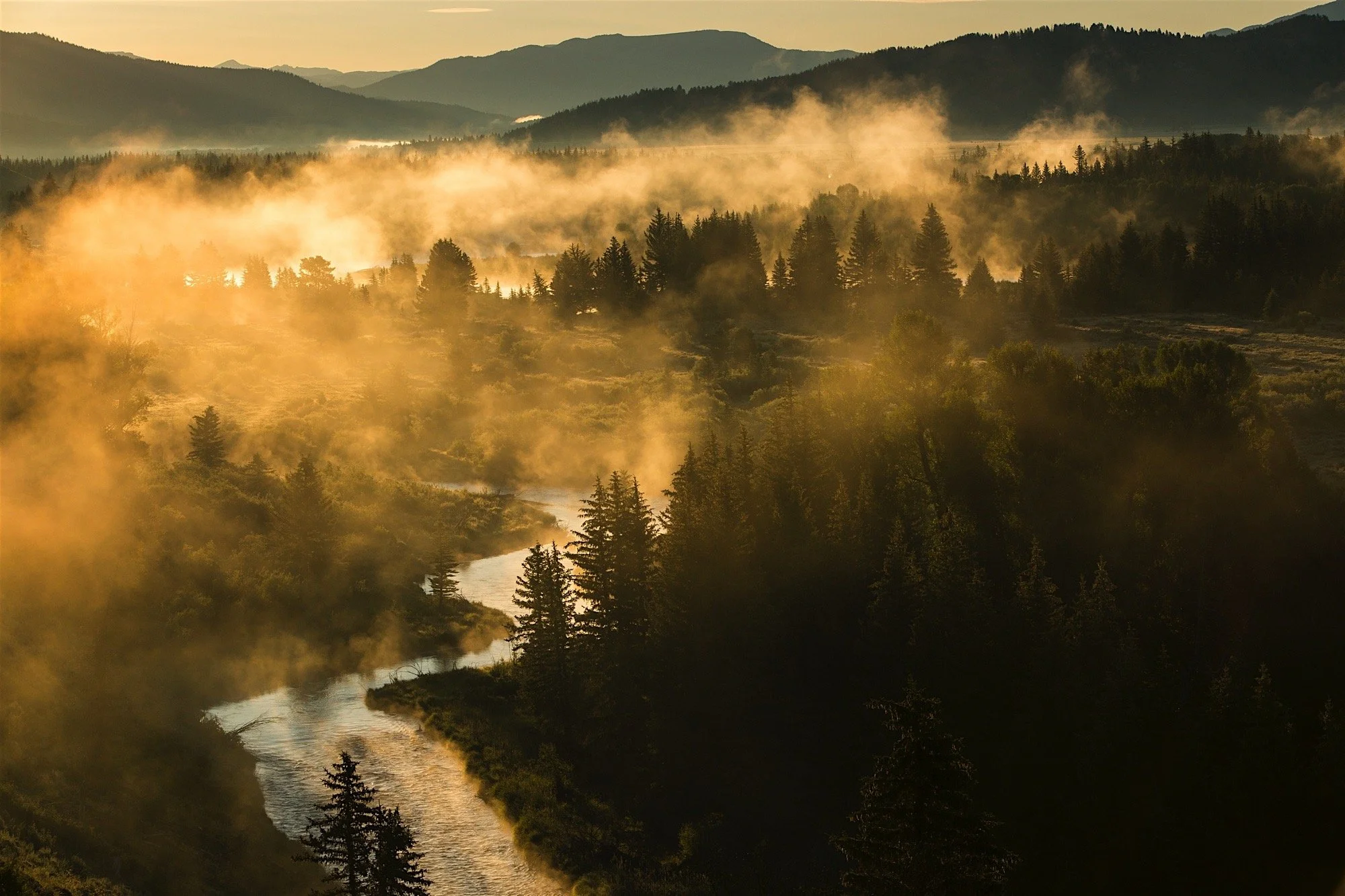 Wild mountain landscape photographed by Andrew Slaton