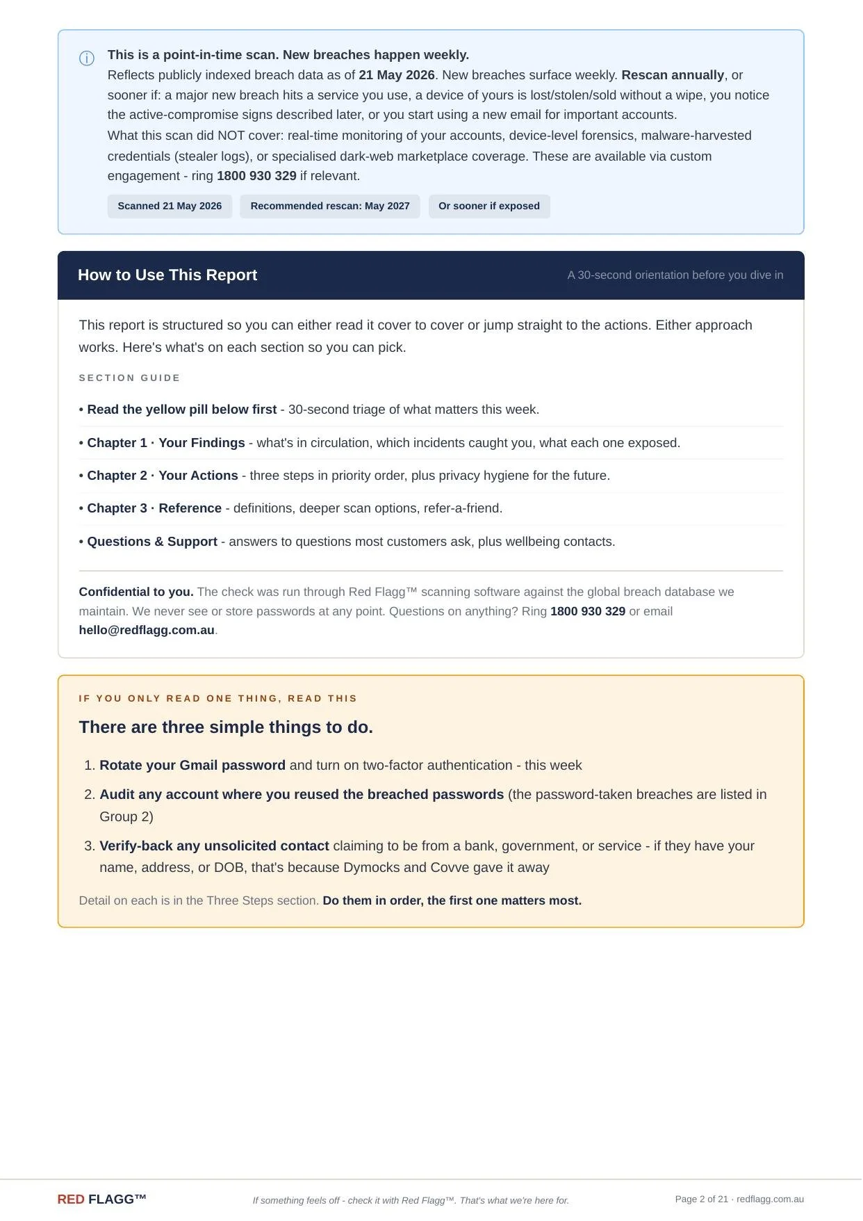 Page 1 &mdash; Continued