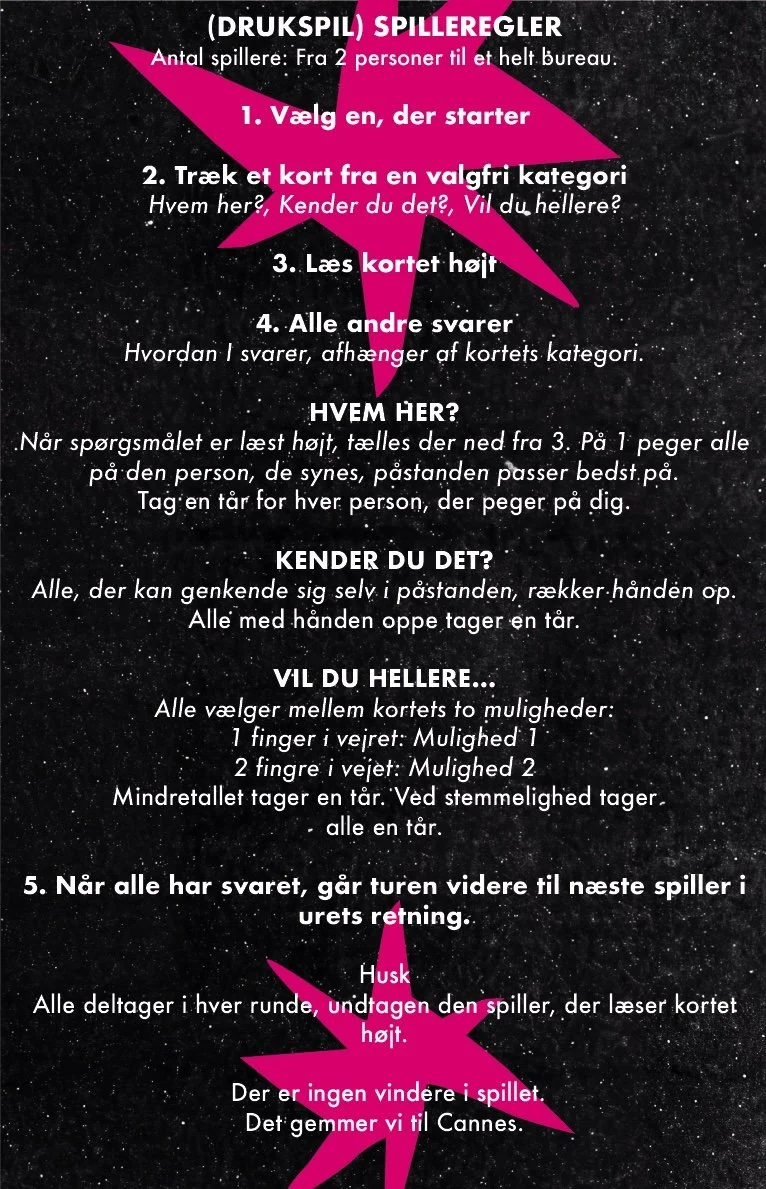 Drukspilsregler