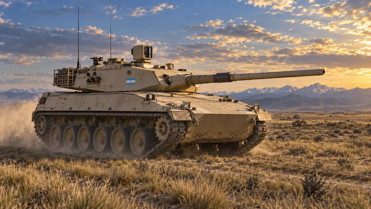 Argentine TAM 2C-A2 tank