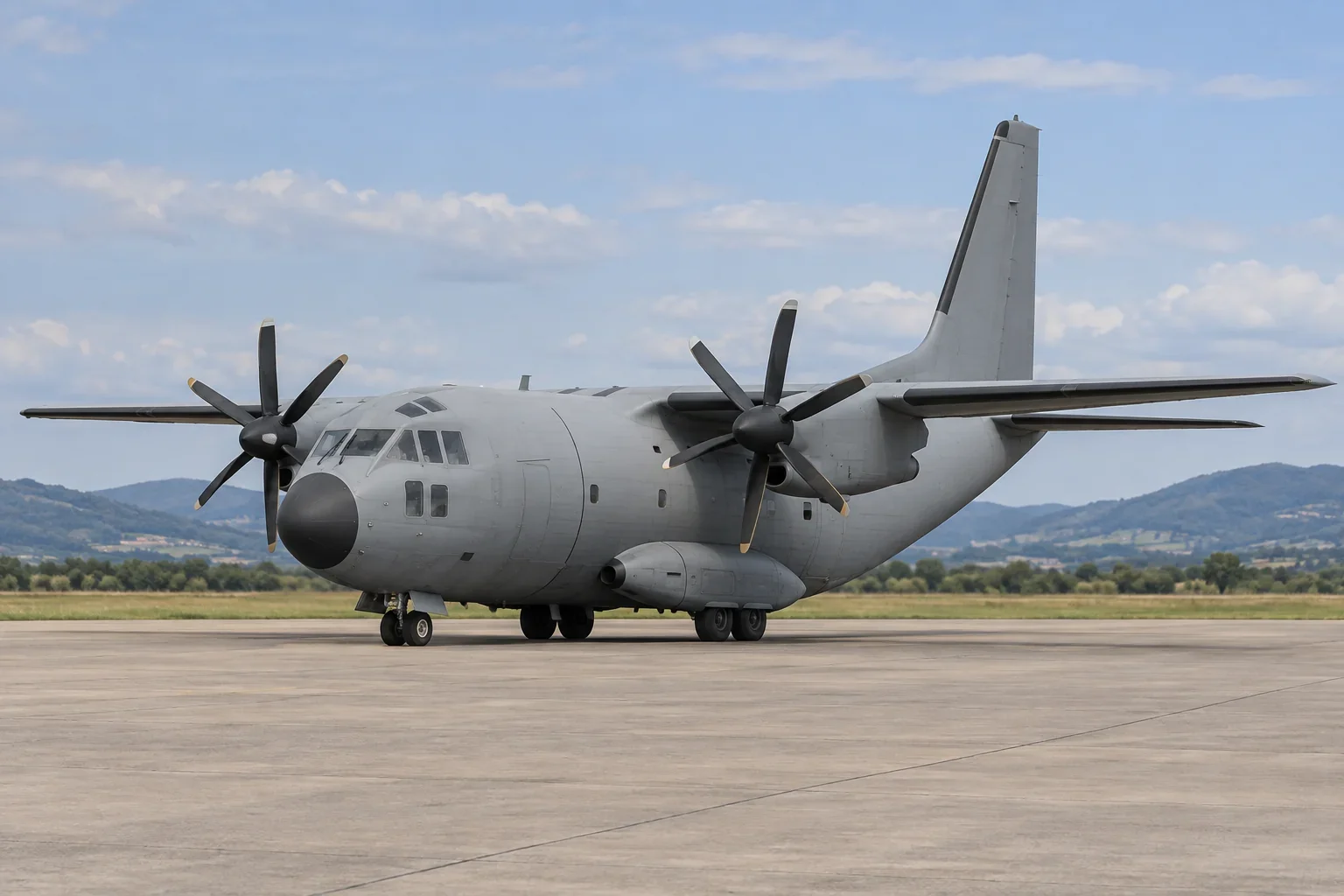 C-27J Spartan tactical transport aircraft