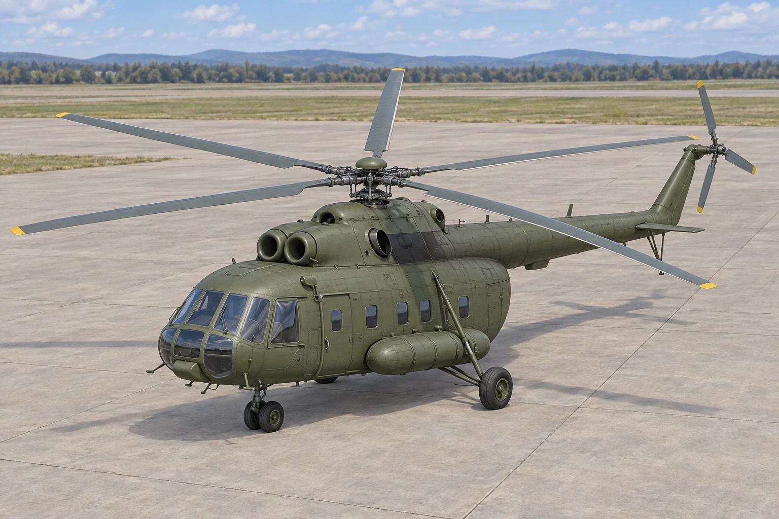 Mi-17 utility helicopter