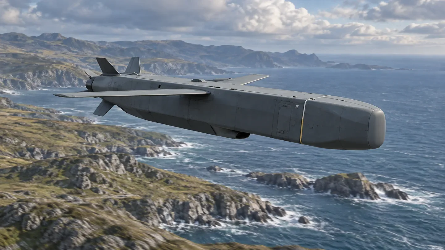 Illustration of Storm Shadow cruise missile