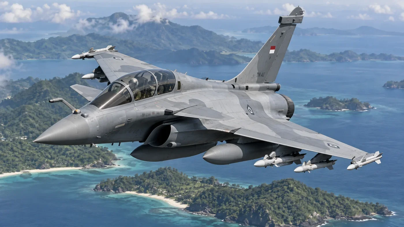 Rafale B multirole fighter; MPR illustration