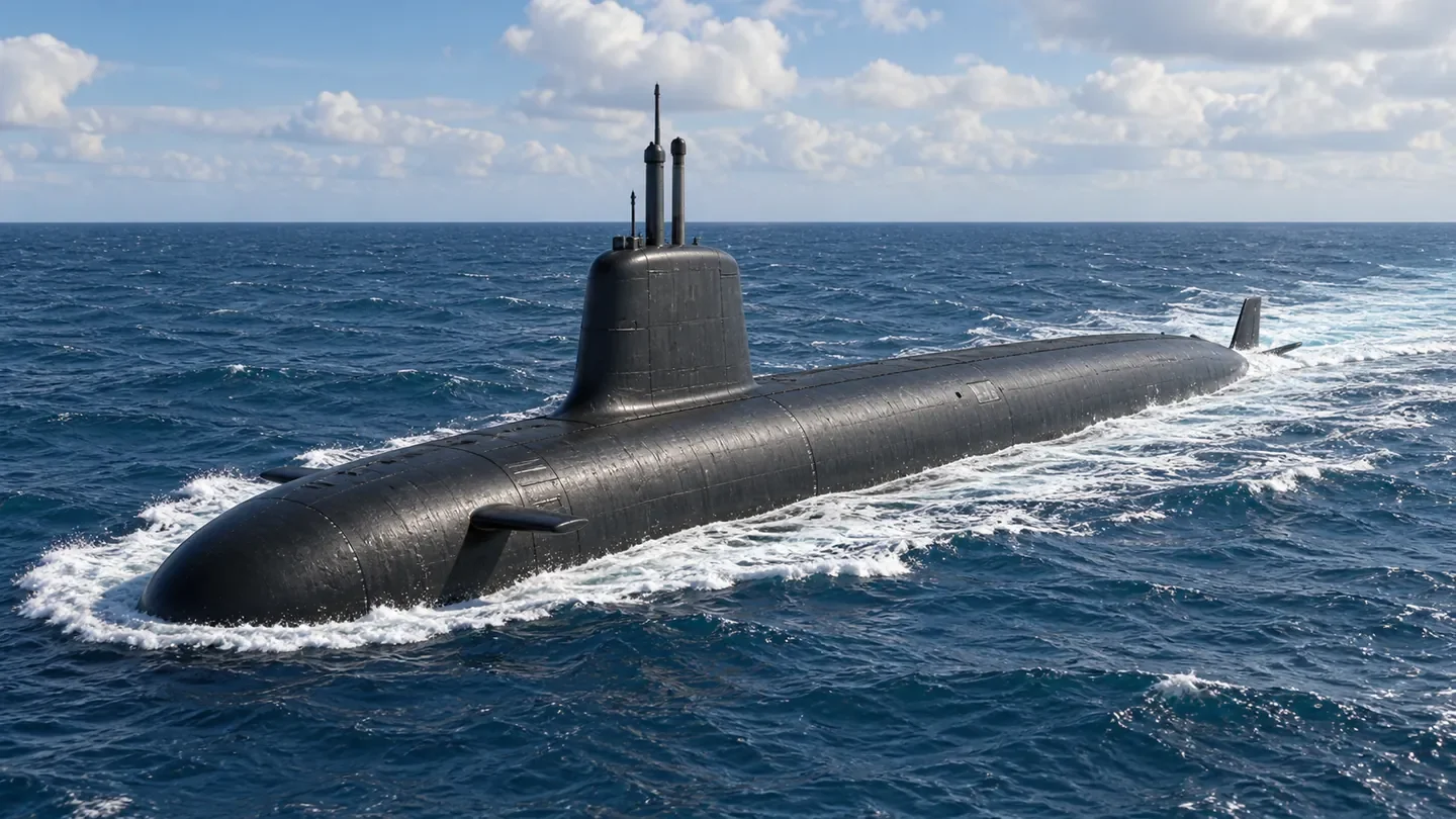 MPR illustration of Suffren-class submarine