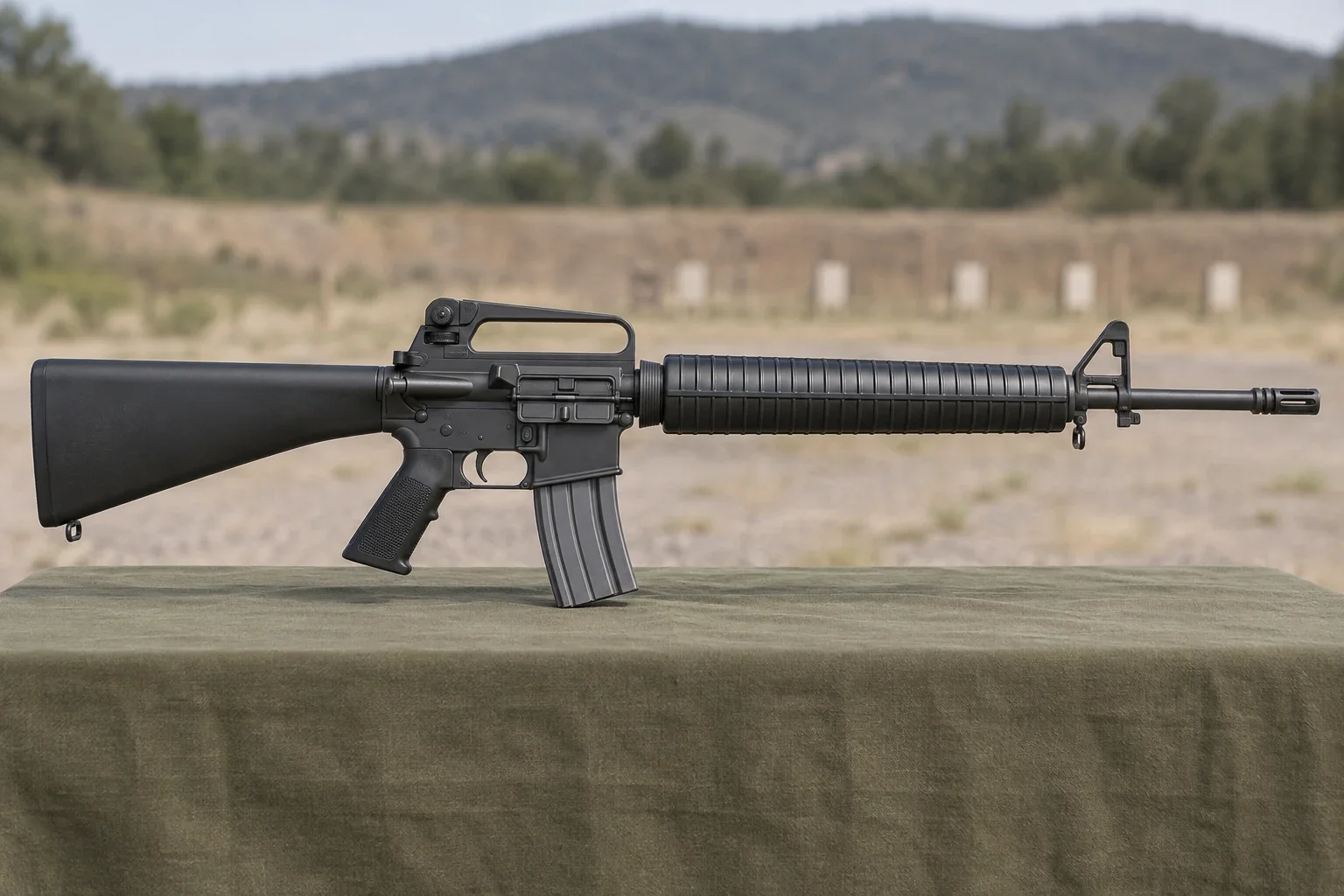 Generic M16A2 representing the M16 family documented with Monaco palace guards in 2006