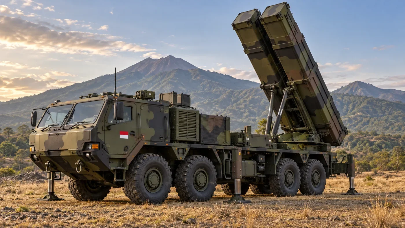 KHAN tactical ballistic-missile system; MPR illustration