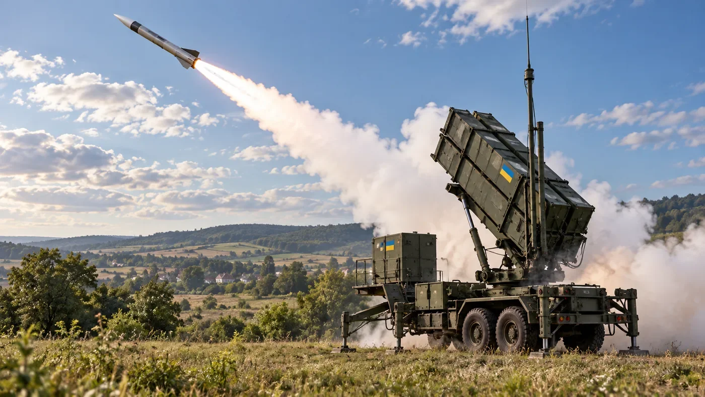 Patriot air and missile defense system; MPR illustration