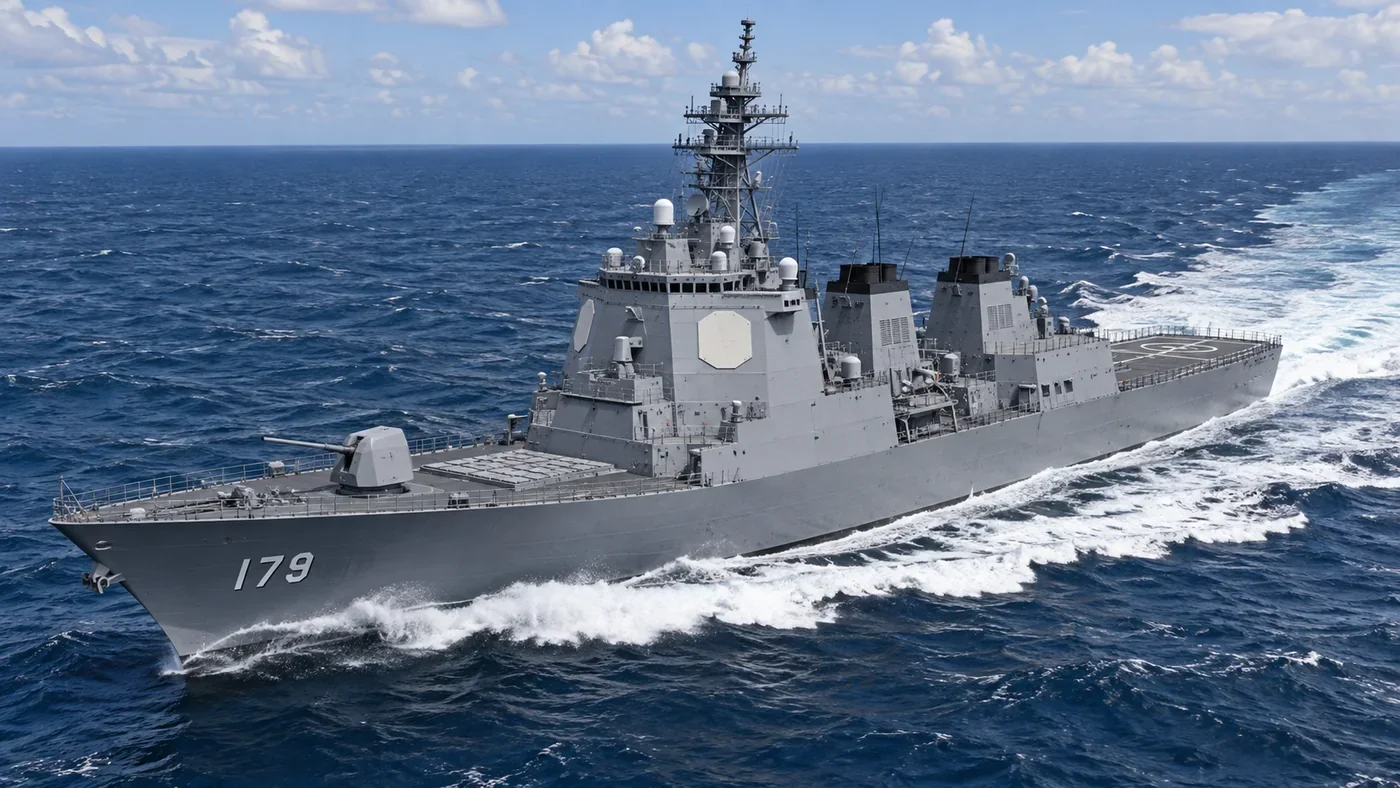 Maya-class Aegis destroyer illustration
