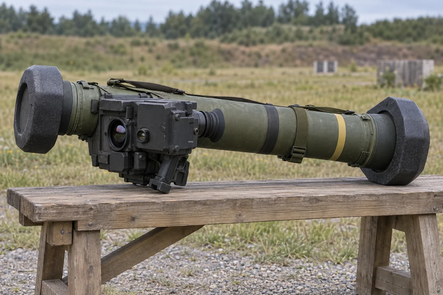 Javelin anti-armour launcher with original Command Launch Unit