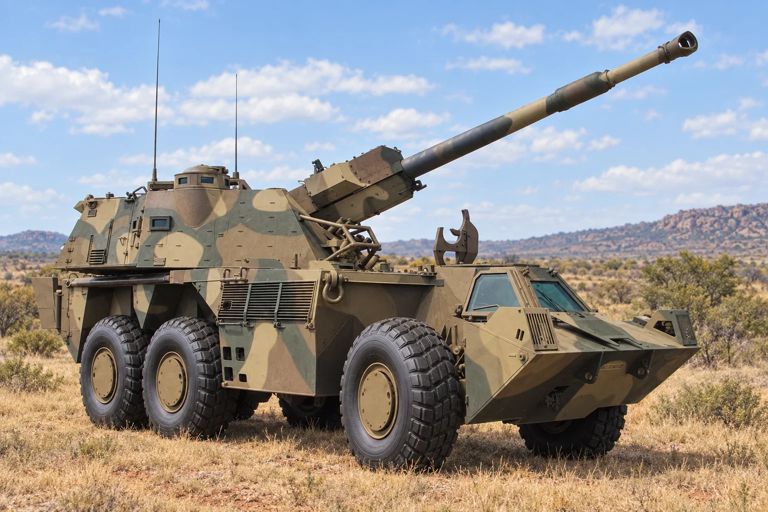 G6-45 self-propelled howitzer