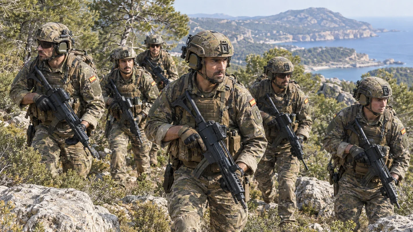 Spanish Army MOE special forces — MPR illustration