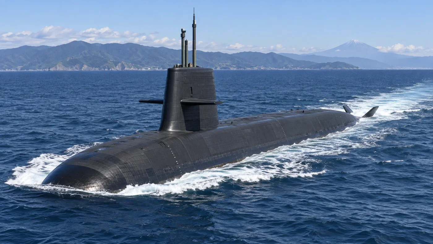 Taigei-class submarine illustration