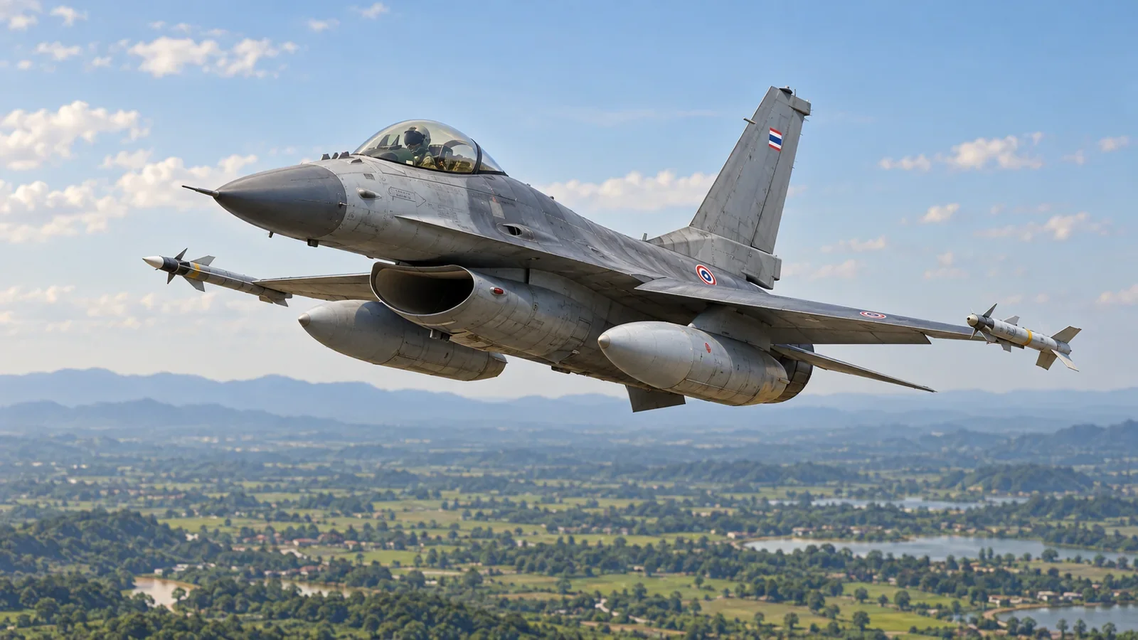F-16A fighter, Thai example