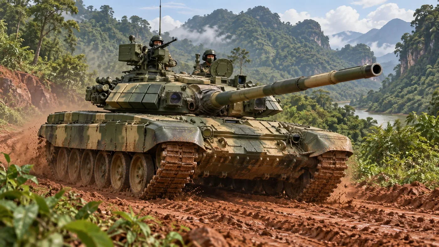 MPR illustration of T-90S main battle tank