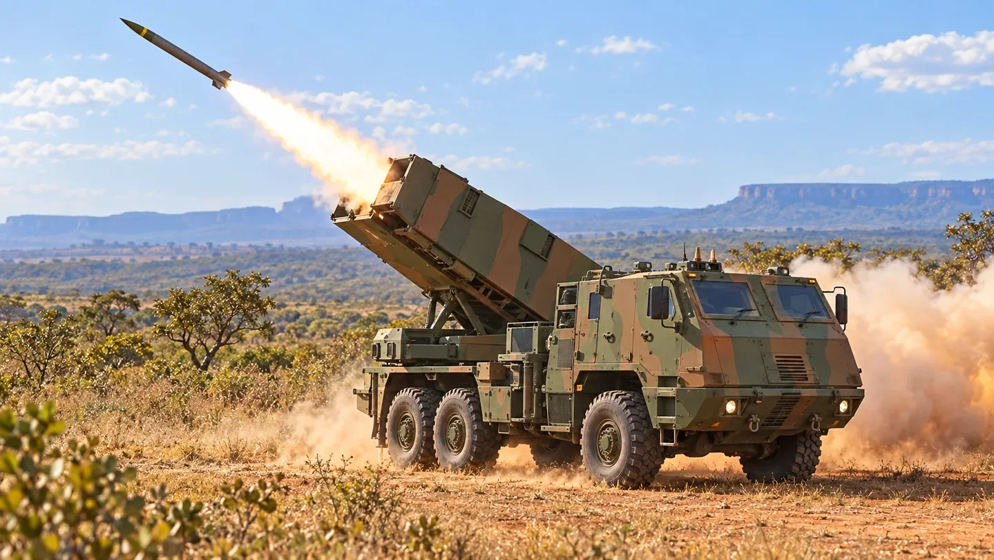 MPR illustration of Brazil’s ASTROS Mk 6 multiple rocket launcher