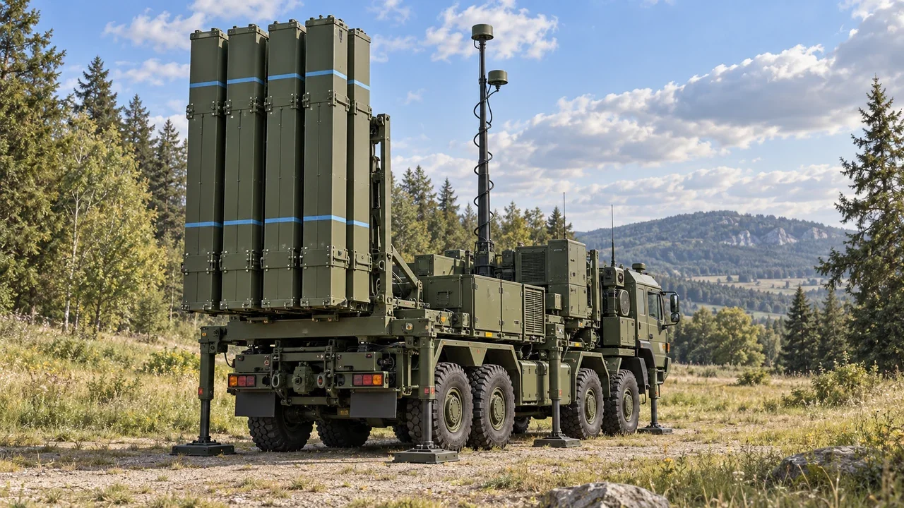 IRIS-T SLM, German example illustrating Sweden’s ordered air-defence system