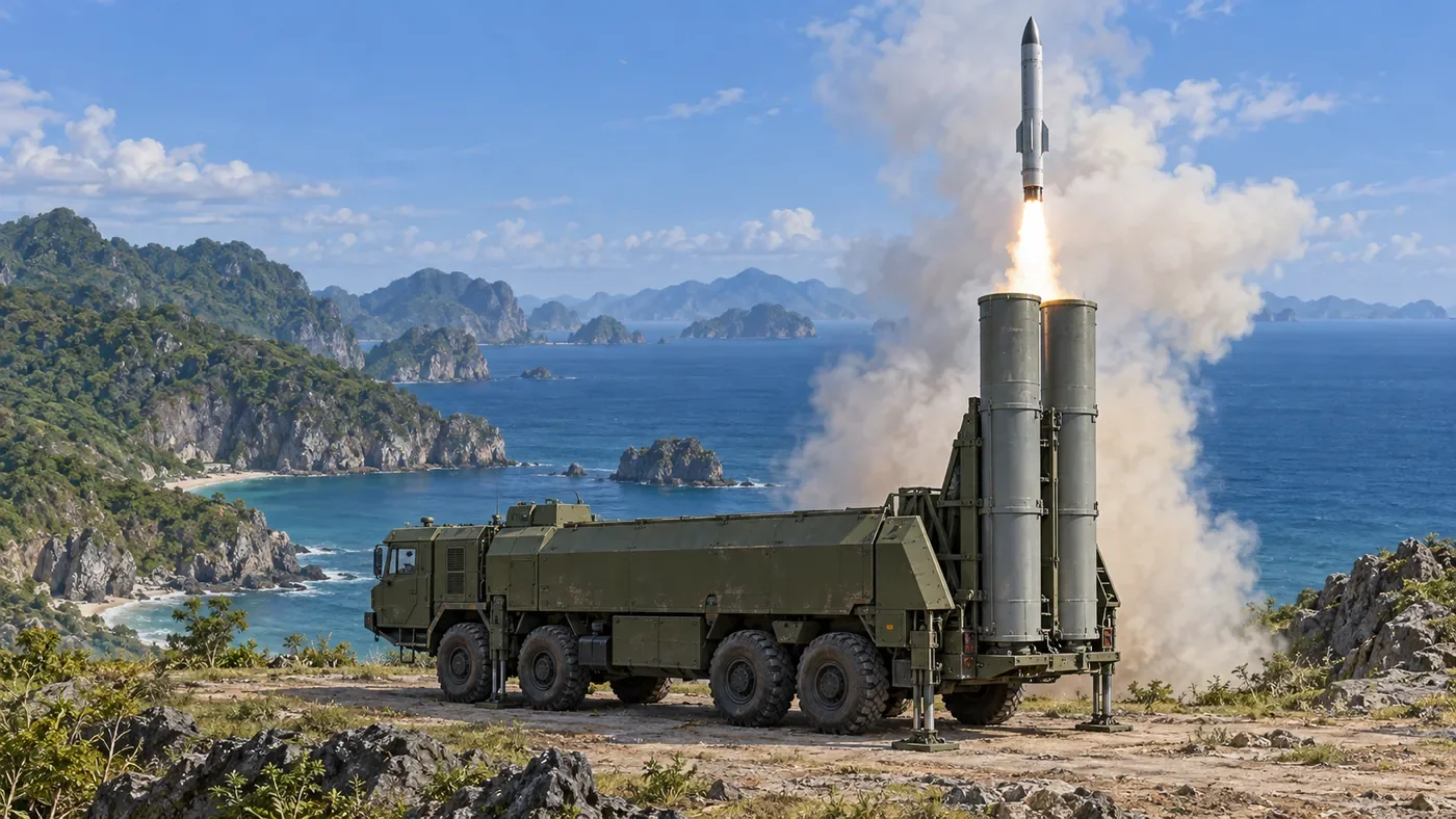 MPR illustration of Bastion-P coastal missile system