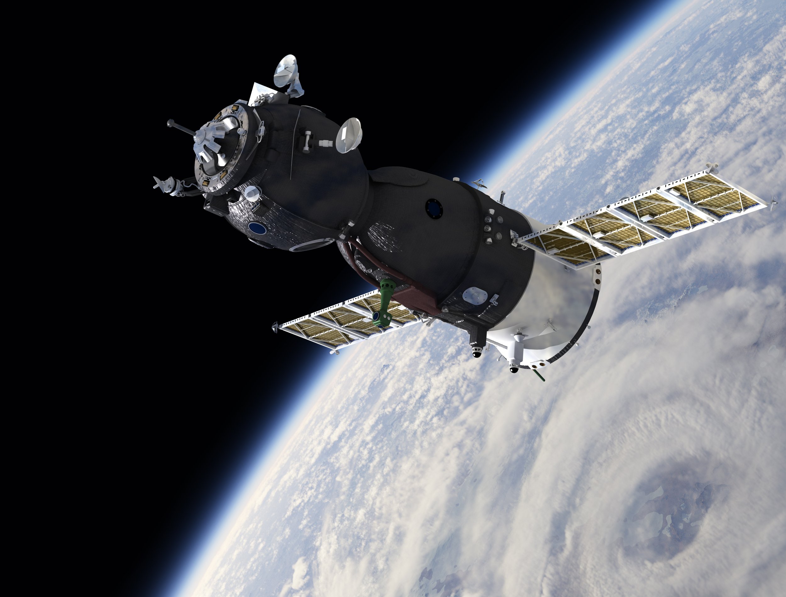 Outter Space Satellite Image