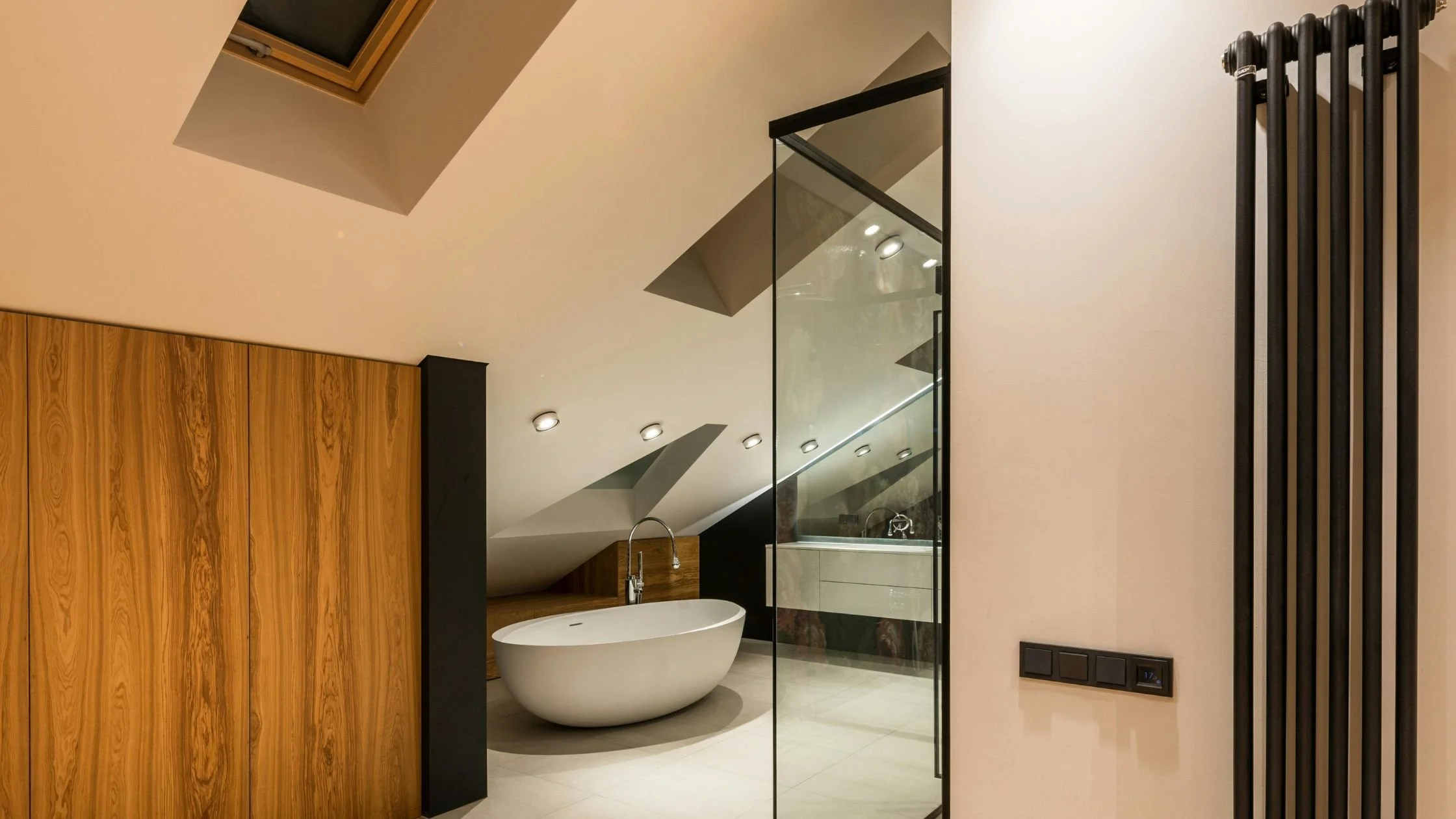 Completed SKD loft conversion, Bath