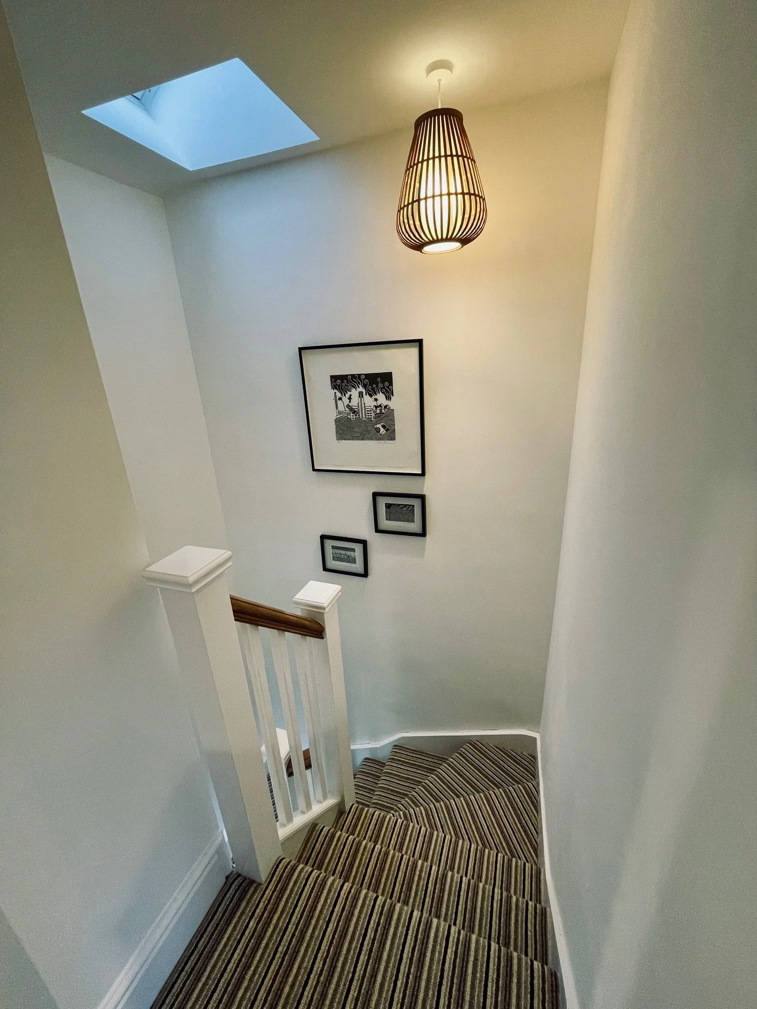 New stairwell to the loft