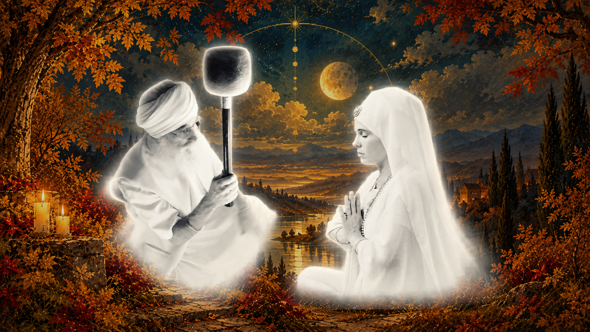 All Hallows' Workshop artwork featuring Harijiwan and Mandev