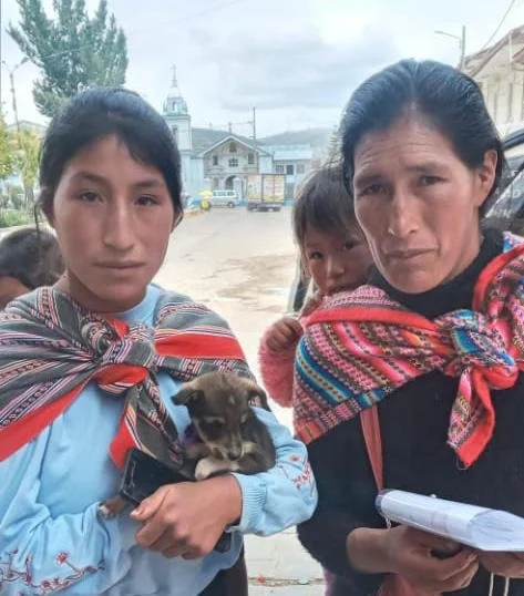 Ladies With Puppy