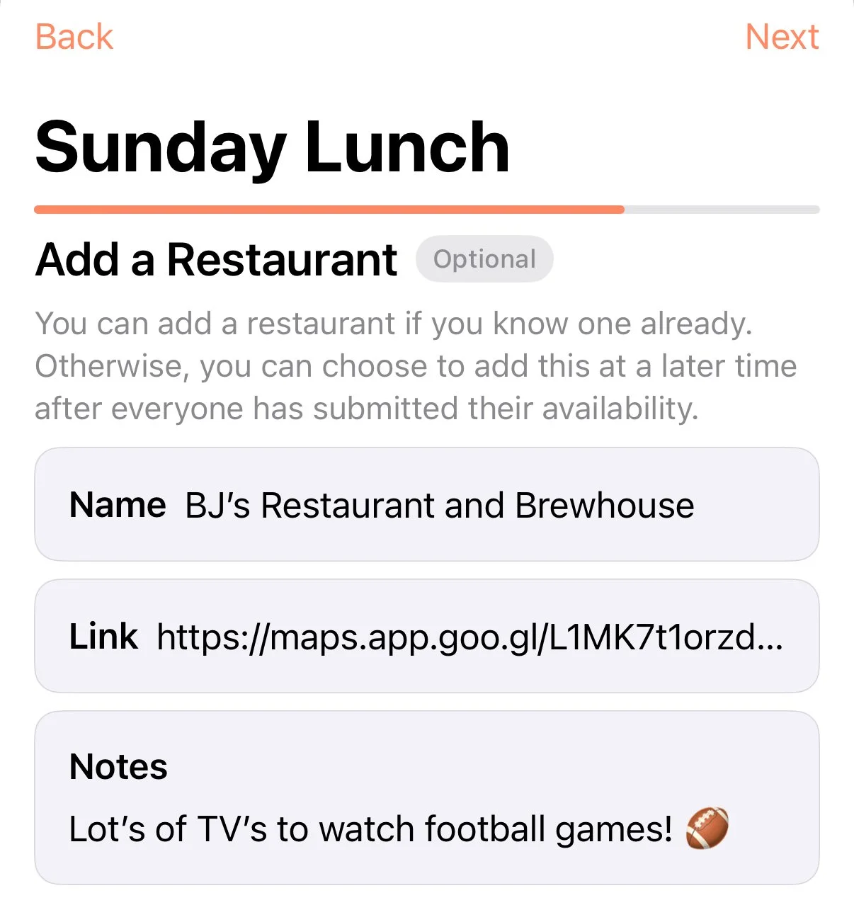 Savorio app