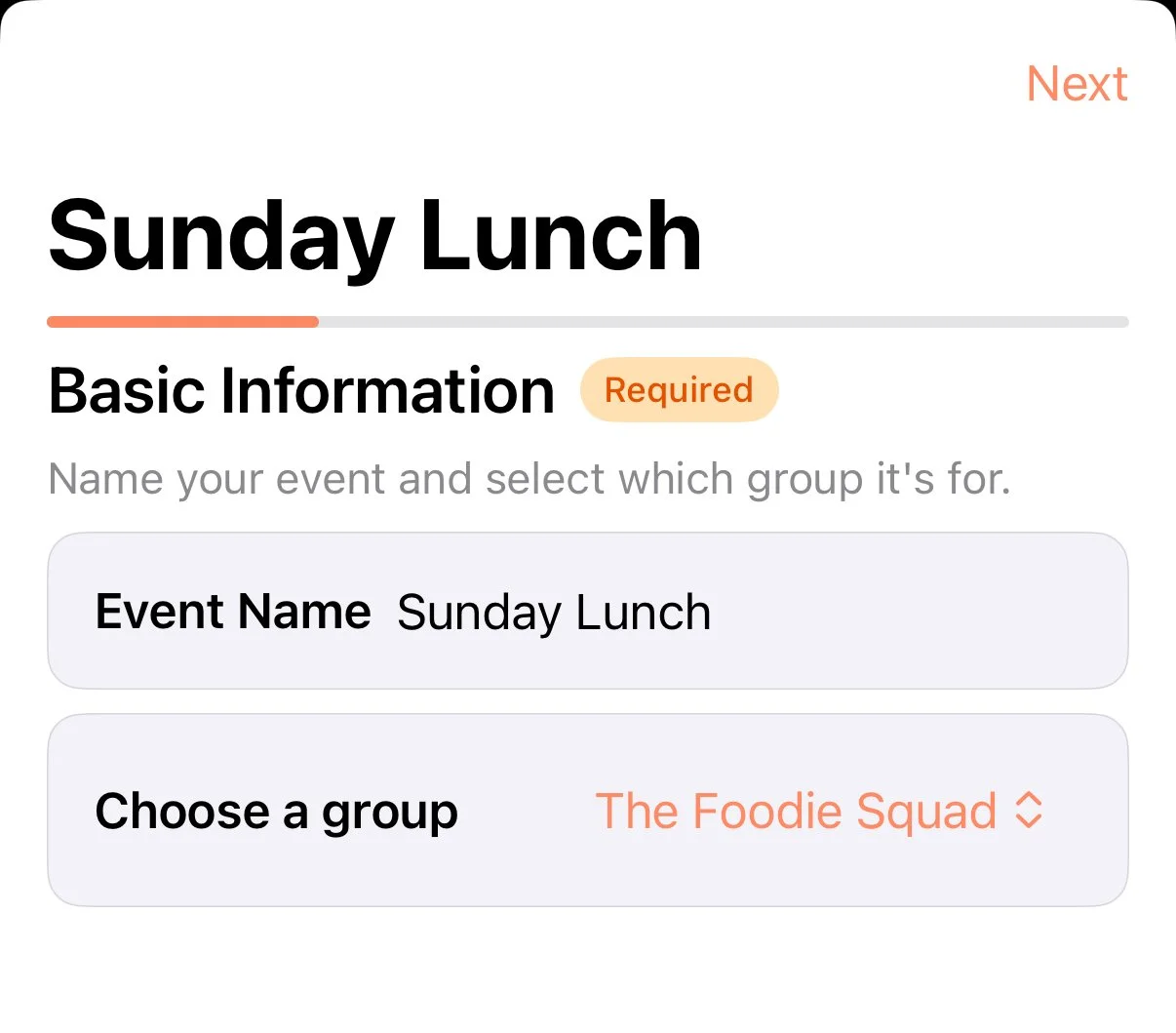Savorio app