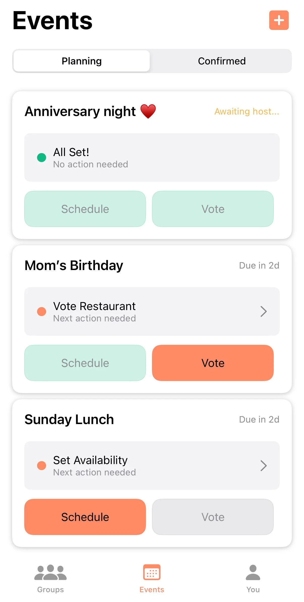 Savorio app