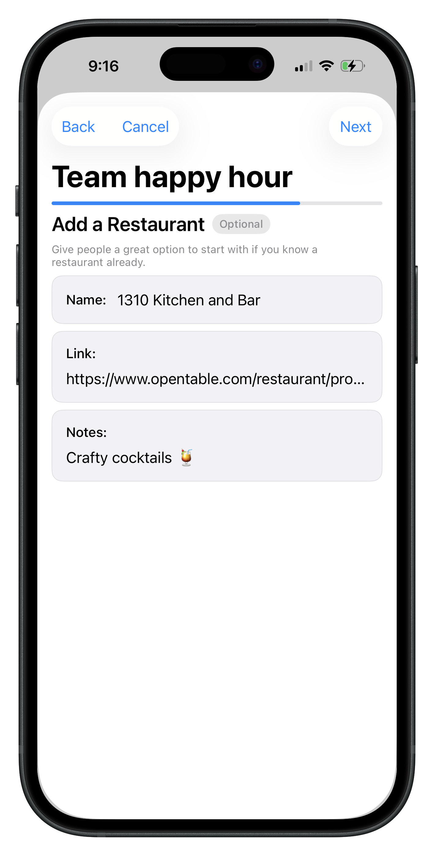 Savorio app