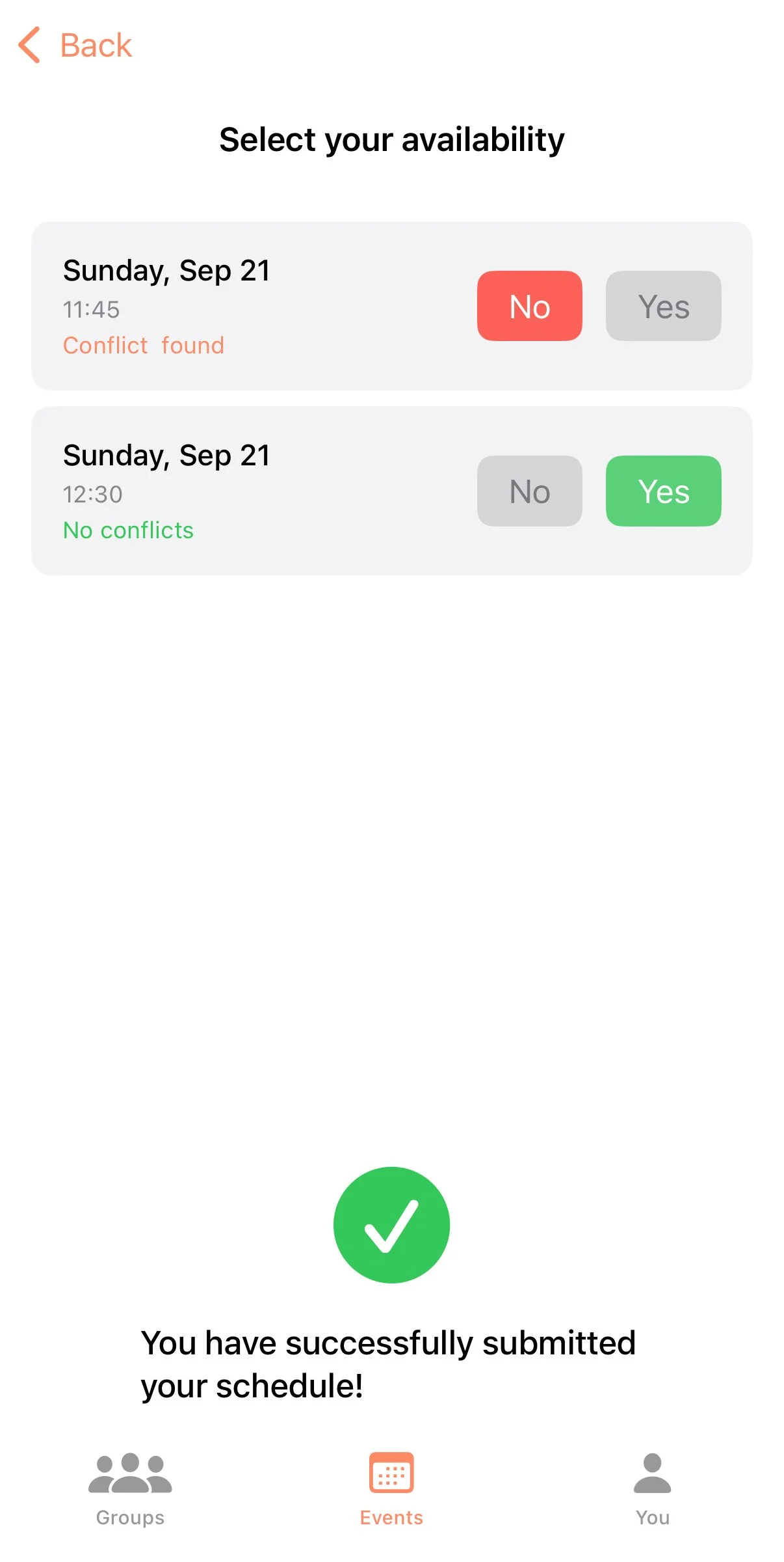 Savorio app