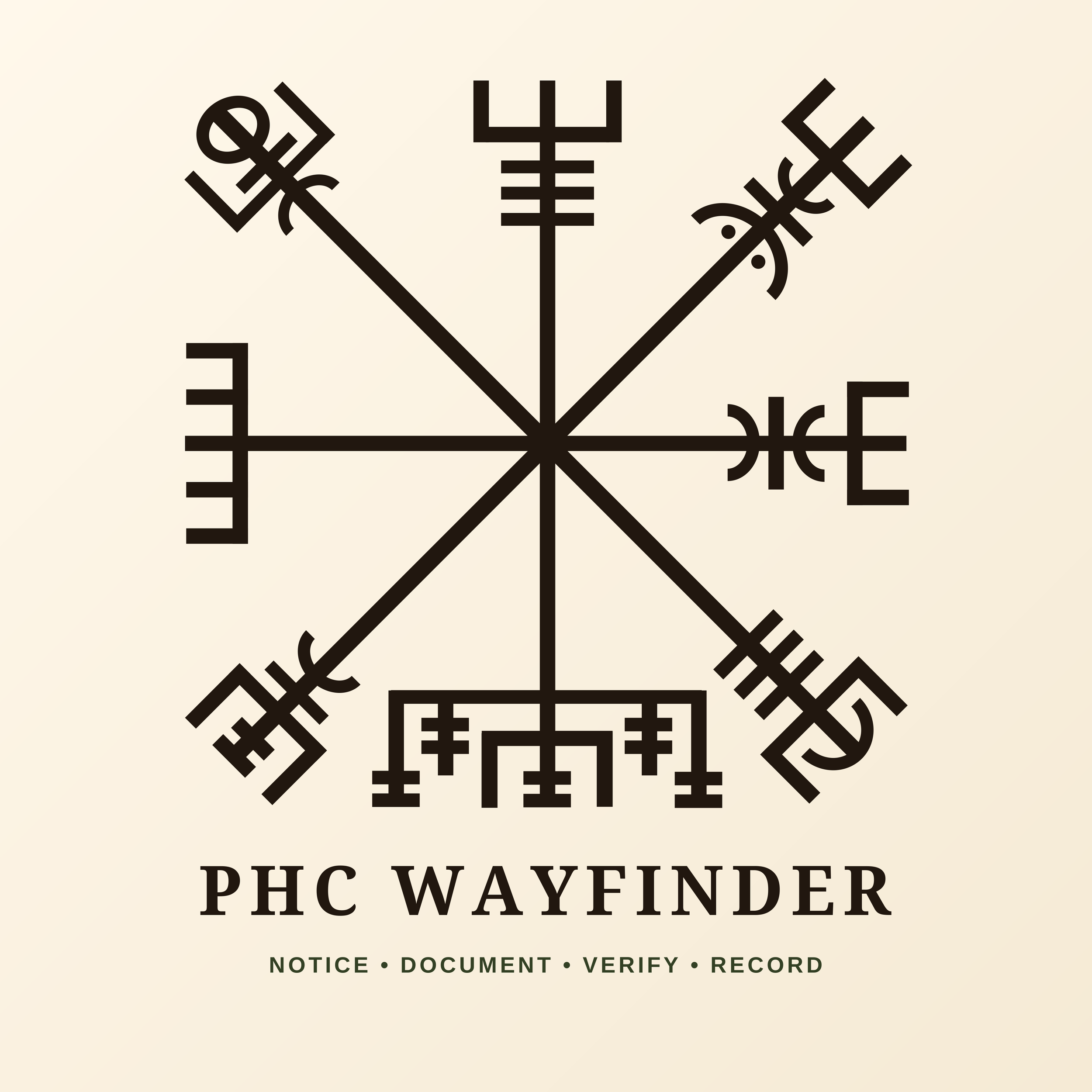 Pagan Homeland Collaboration Wayfinder logo