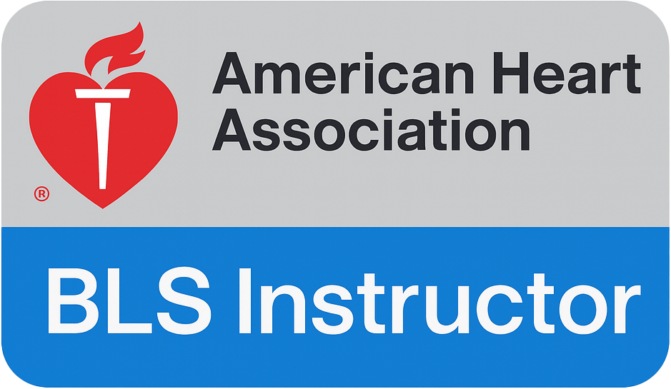 BLS Instructor Badge