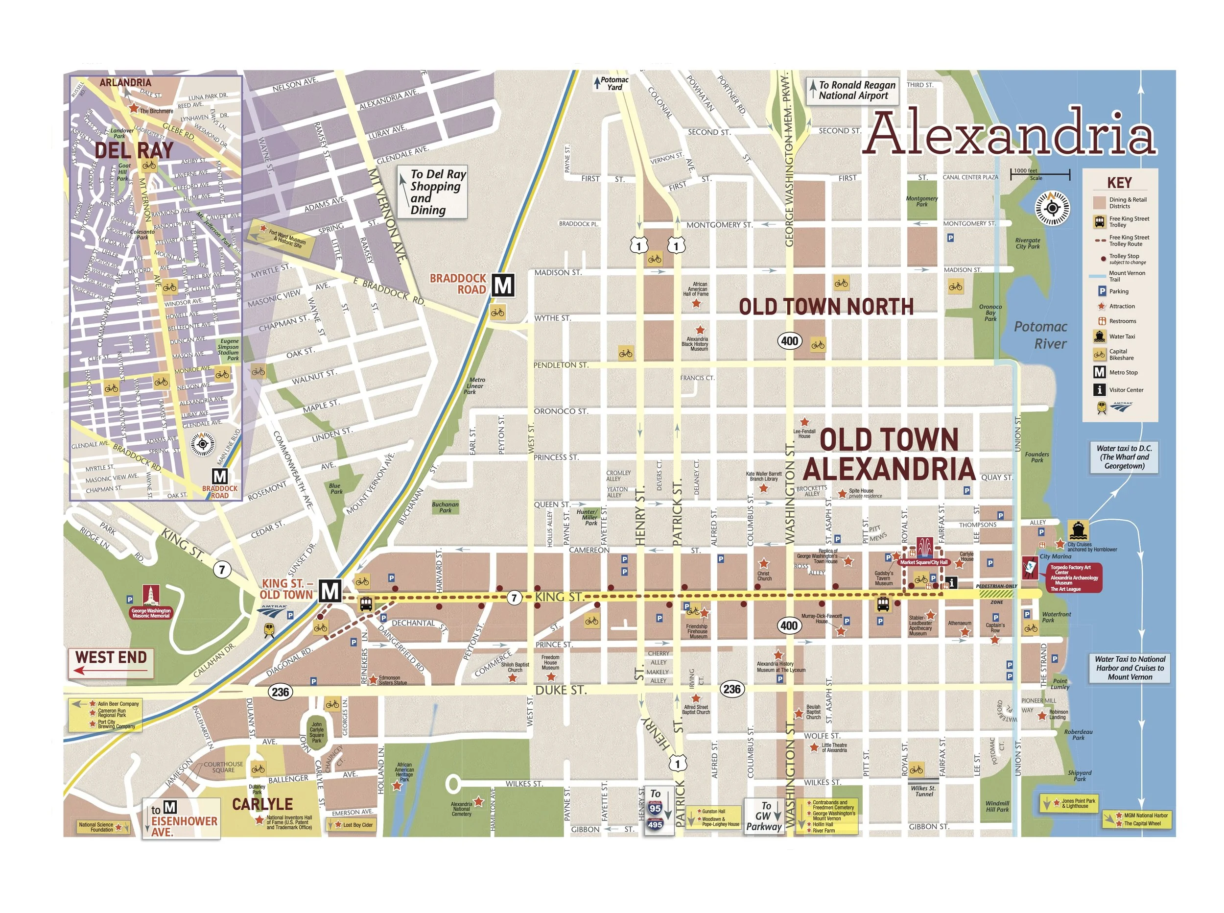 Alexandria Map