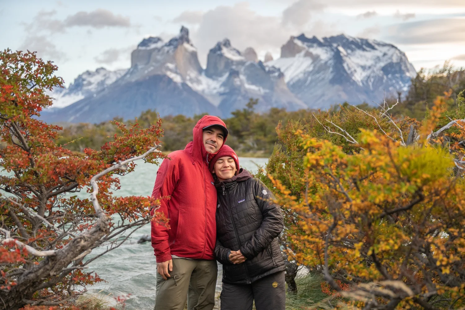 A last portrait in front of the Cuernos