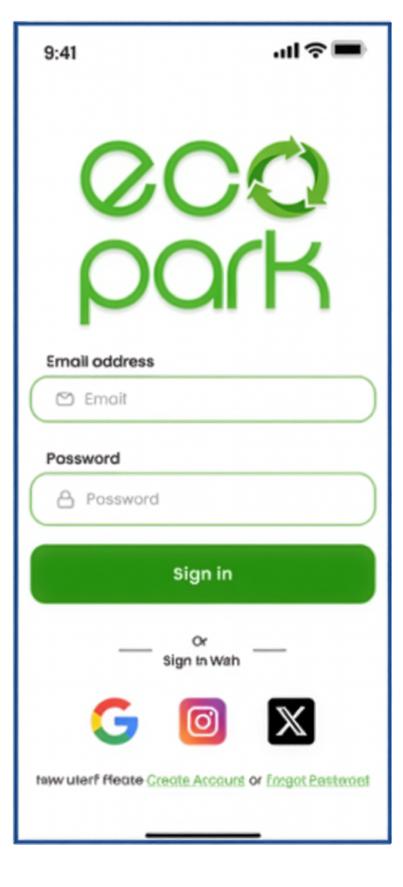 First iteration screen 3