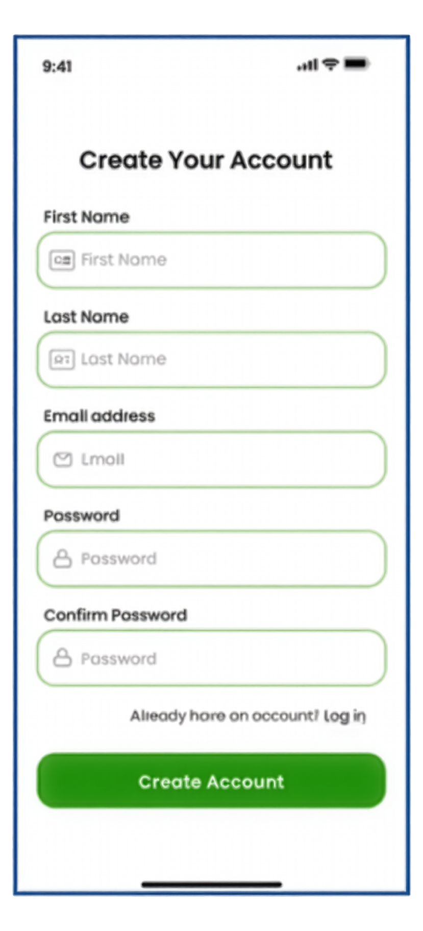 Second iteration screen 6a