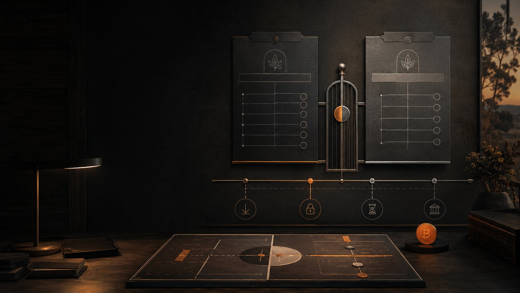 Superannuation rule structure: phase diagrams, preservation timeline and Bitcoin on a planning desk