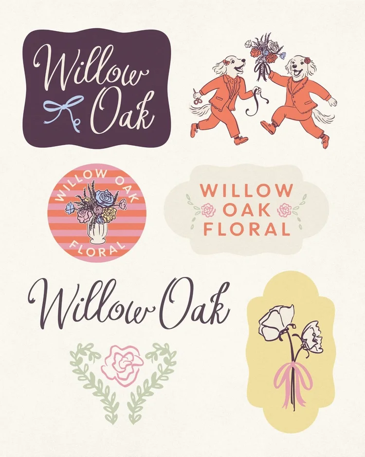 Willow Oak Floral brand