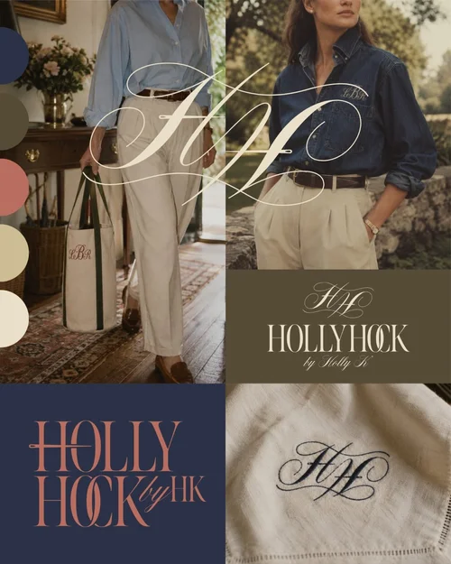 Hollyhock by Holly K