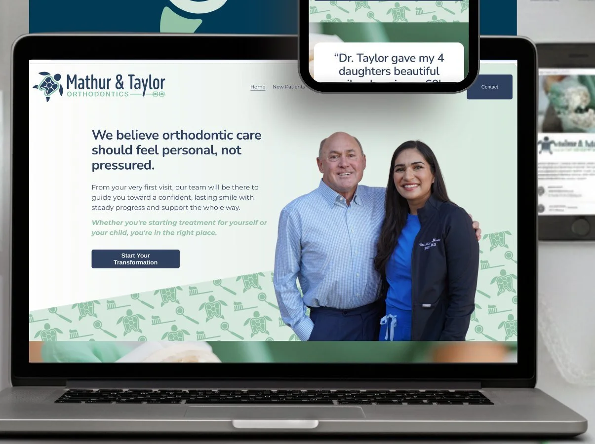 Mathur and Taylor Orthodontics, after