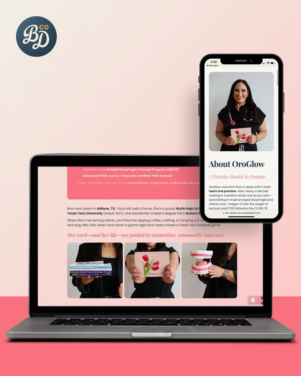 OroGlow website