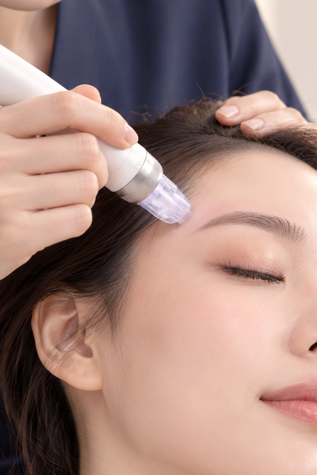 Restorative cream applied during Defensys therapy