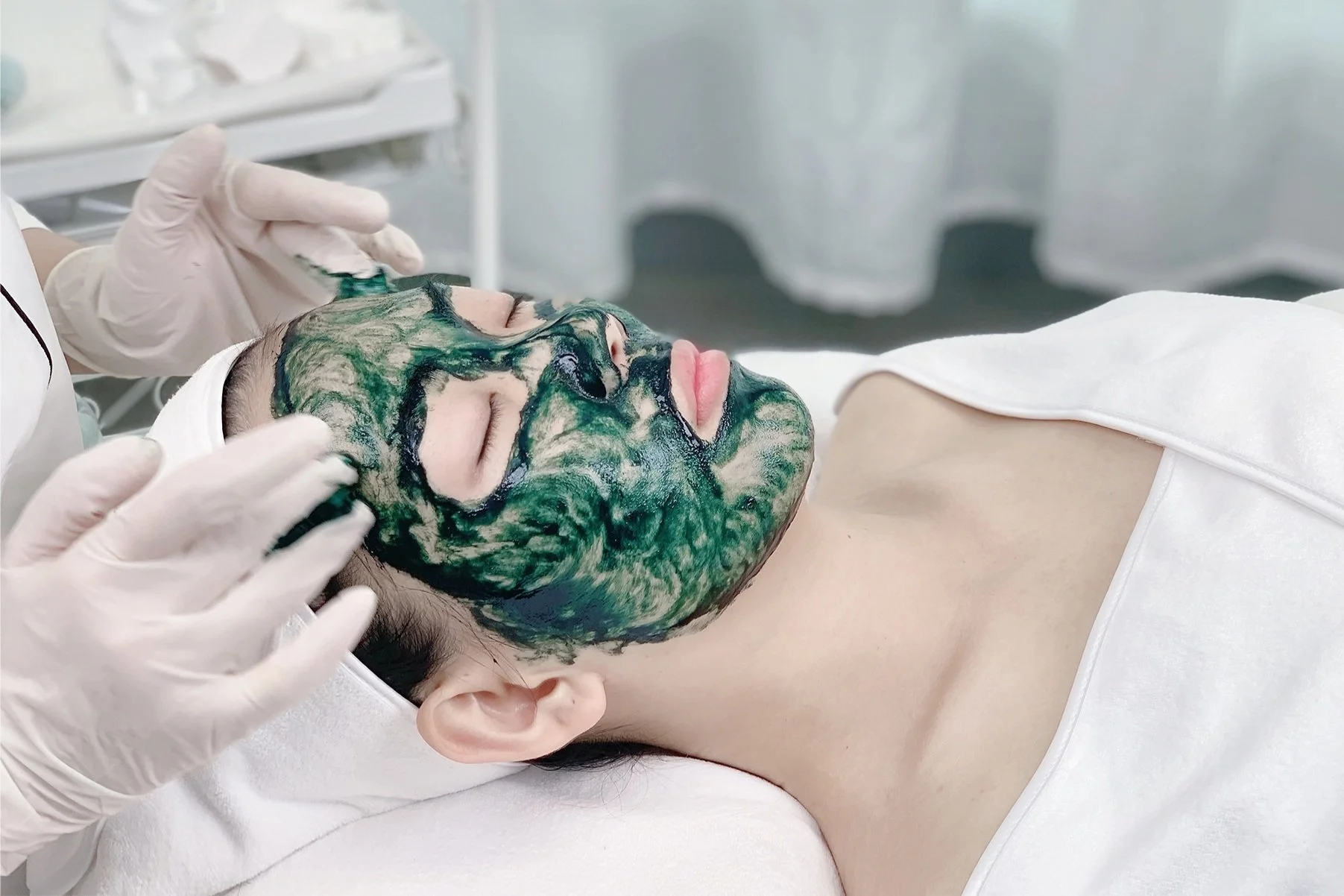 Actual Marine Crystal Spicules treatment process