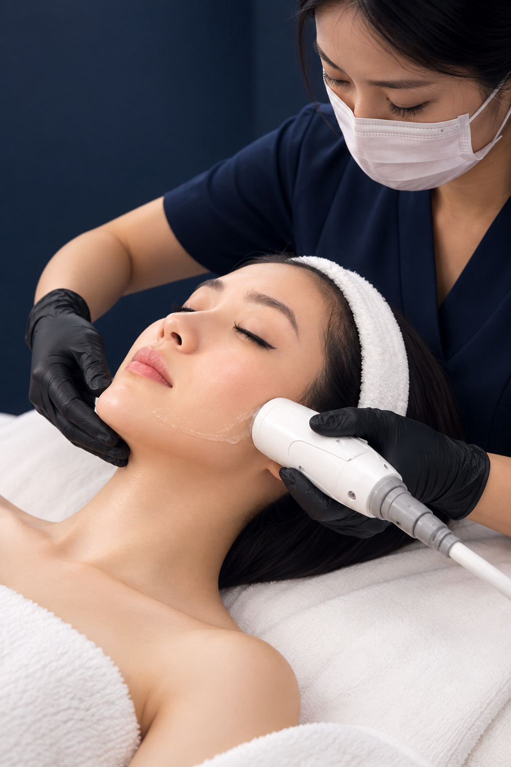 Actual UltraLift™ treatment process
